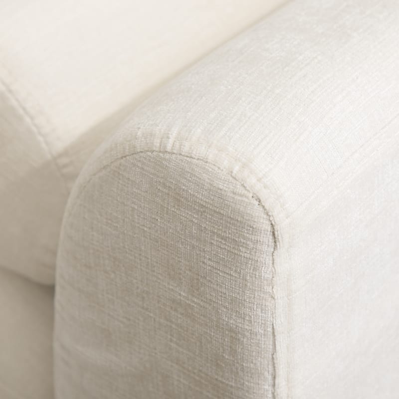 88.58"W Modern Bench, Bed End Bench with Armrests,Chenille Chaise Lounge Couch with 2 Bolster Pillows