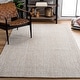 preview thumbnail 8 of 191, SAFAVIEH Handmade Abstract Lottie Modern Wool Rug 4' Square - Ivory/Grey