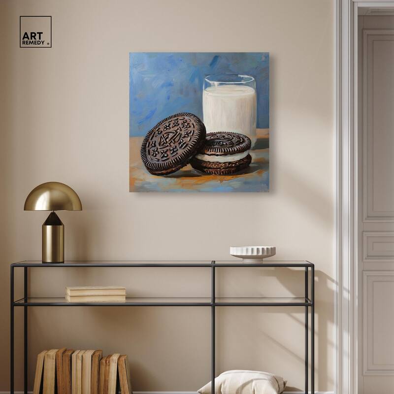Ode to the Oreo Canvas by Art Remedy, Gallery Wrapped