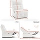 preview thumbnail 21 of 33, MCombo Armless Power Recliner Chair with USB Ports, 3.5" Wall Clearance Electric Reclining Sofa Chair for Living Room, ALR01
