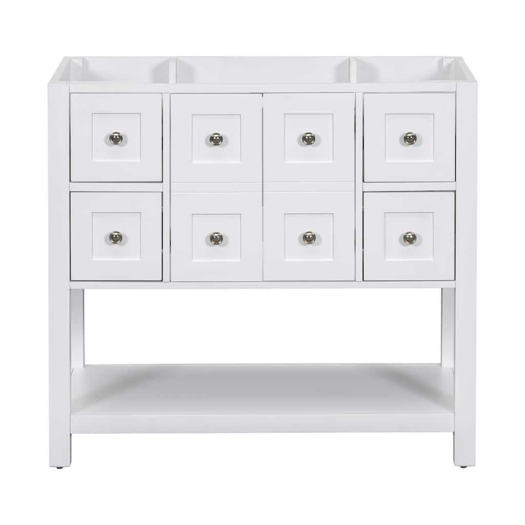 36" Bathroom Vanity Cabinet without Sink