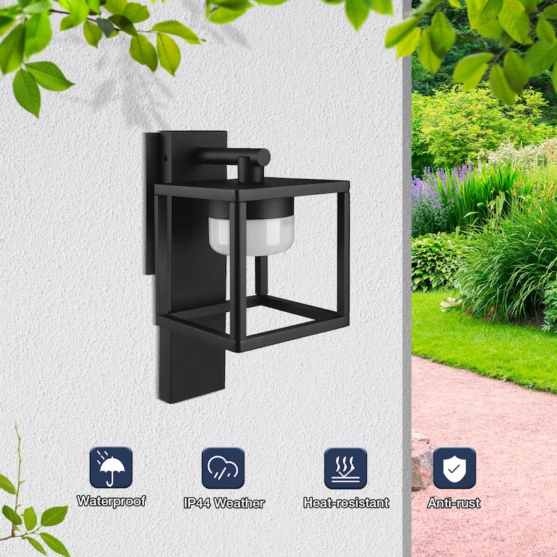 Outdoor Wall Sconce Lantern Exterior IP44 6.5W 650Lm 3000K