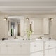 preview thumbnail 57 of 192, KIOTEE Modern Metal Frame Wall Mounted Bathroom Vanity Mirror with 5-year warranty