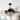 42" Black Retractable 3-Blade Crystal Chandelier Ceiling Fan with Remote