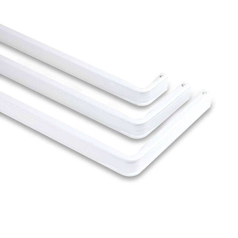 Adjustable Curtain Rod - 48 to 84 Inch - Steel Drapery Rod - Elegant Home Decor