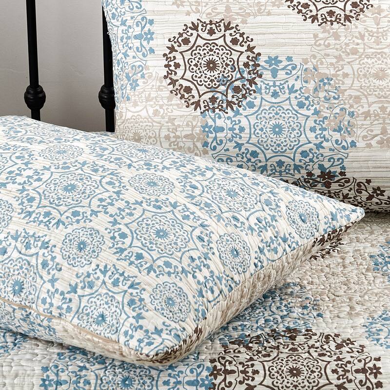 Serenta 6 Piece Cotton Blend Daybed Bedspread Coverlet Set - 75" x 39"