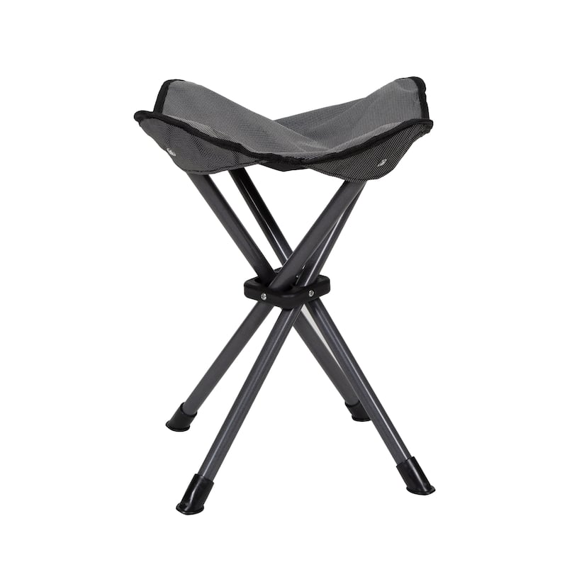 Stansport Apex Fold-Up Stool - Grey