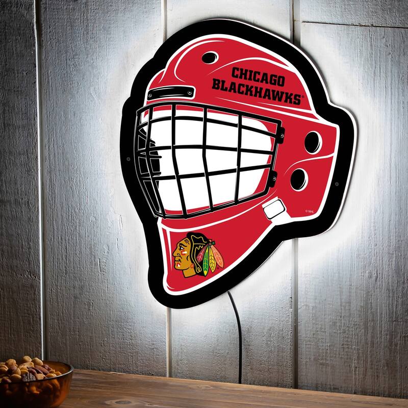 Chicago Blackhawks LED Lighted Sign - Multi-Color