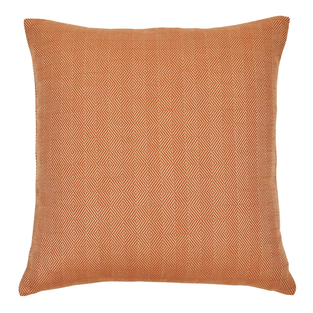 Jiti Indoor Classic Transitional Herringbone Woven Jacquard Patterned Decorative Square Throw Pillows 20 x 20