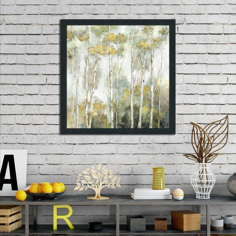 "Twinkling Trees" by Nan Print on Acrylic
