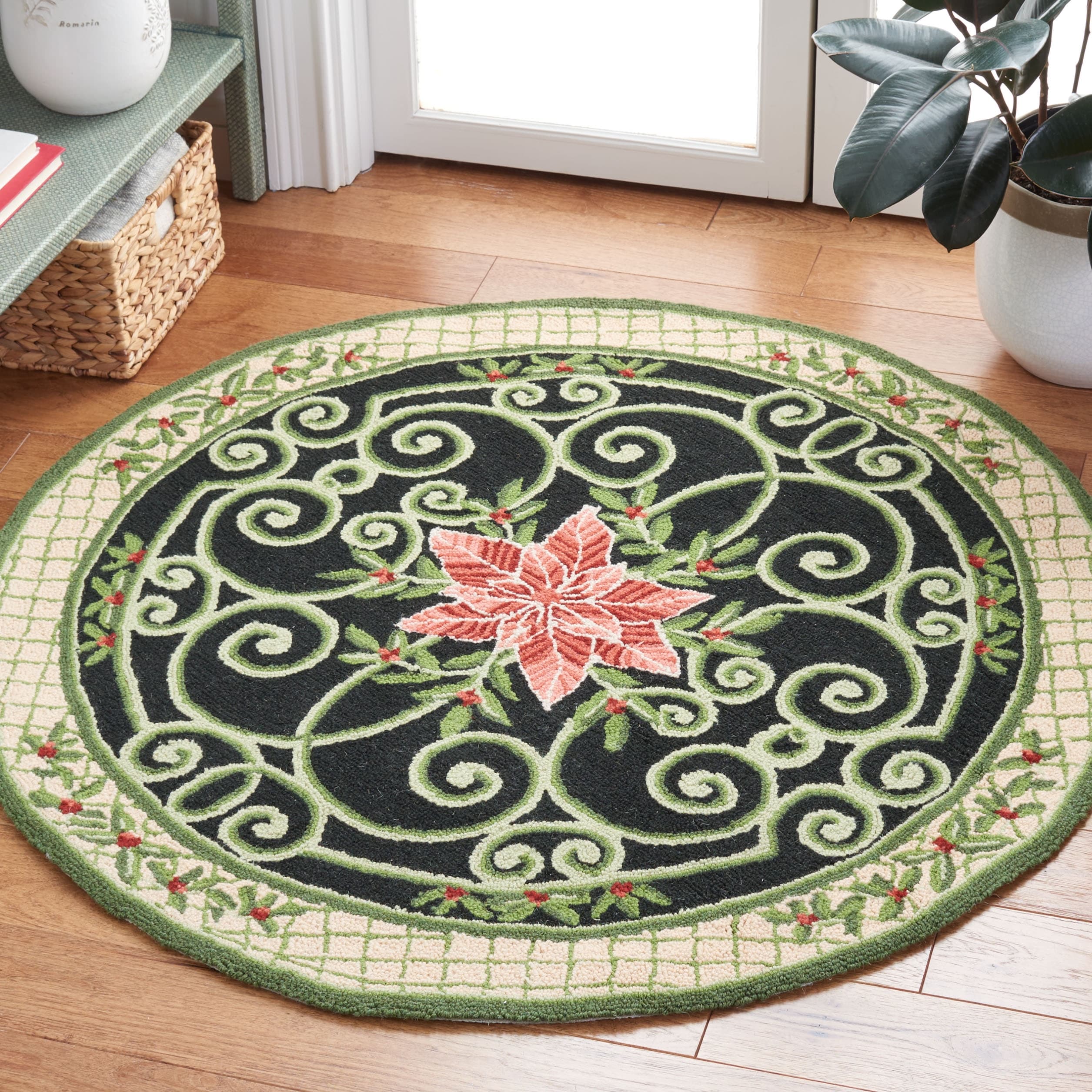 SAFAVIEH Hand-Hooked Chelsea Alysa Wool Rug