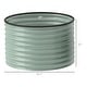 preview thumbnail 21 of 25, Outsunny Galvanized Raised Garden Bed Set of 2, Planters for Outdoor Plants with Safety Edging, Easy-to-assemble Stock Tanks