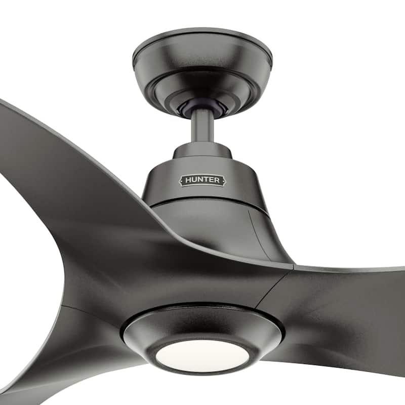 Hunter Arwen 60" ENERGY STAR Outdoor Ceiling Fan with LED Light and Handheld Remote - Damp Rated!