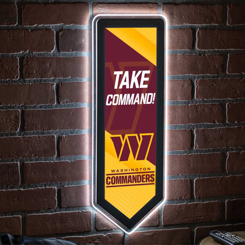 Washington Commanders LED Lighted Sign