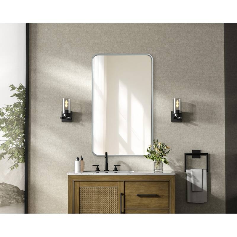 Elegant Lighting MR8A2440 Remy 24"W x 40"H Rectangular Flat Medium