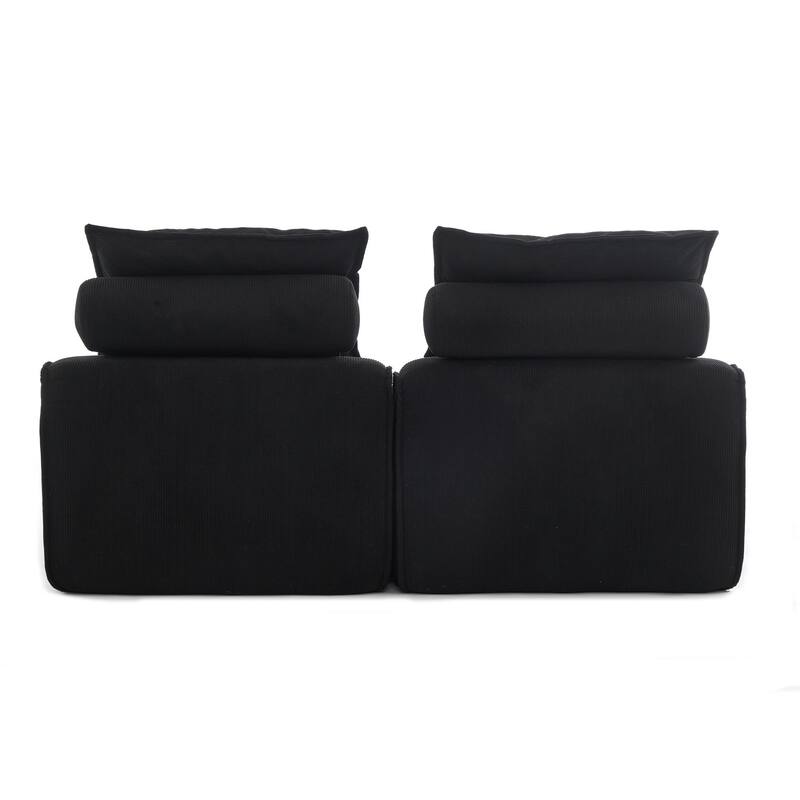 Versatile Modular Sofa with DIY Options and Comfort Features for Any Living Space