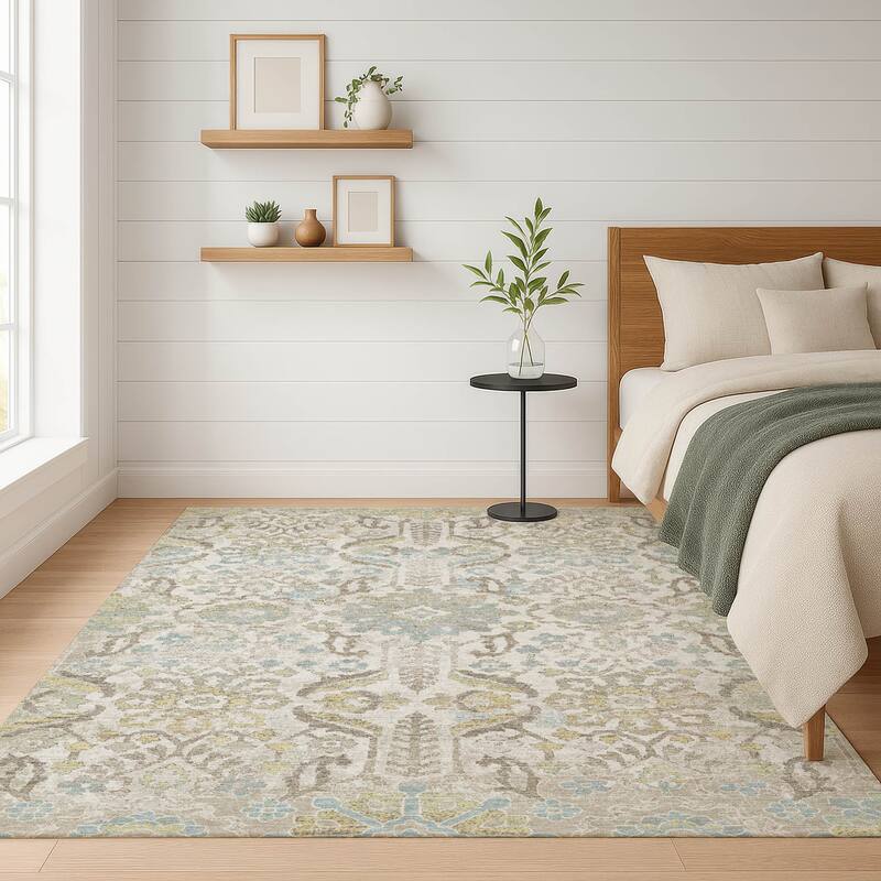 Machine Washable Indoor/ Outdoor Global Firestone Chantille Rug