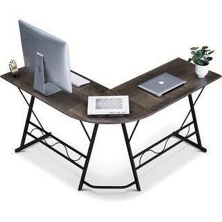 VECELO Triangle Corner Desk, Office/Computer/Writing Desk for Student ...