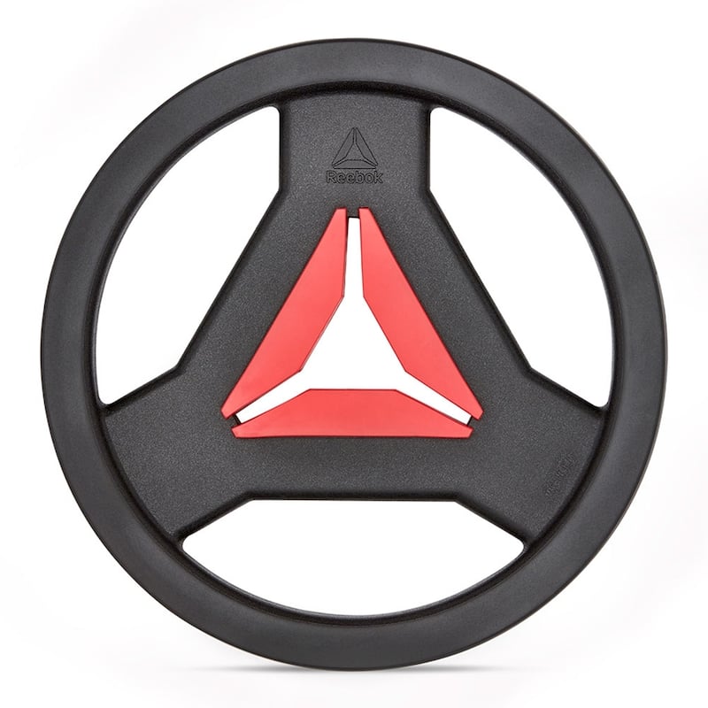 Reebok Pump Set, Studio Weight Plates 25mm Diameter for Pump Bar- 2 Plate Set - 1.25Kg / 2.75lb - Medium