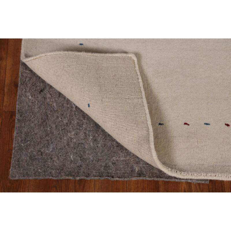 Little Animals Tribal Gabbeh Indian Rug Hand-Knotted Wool Carpet - 4'0" x 6'0"