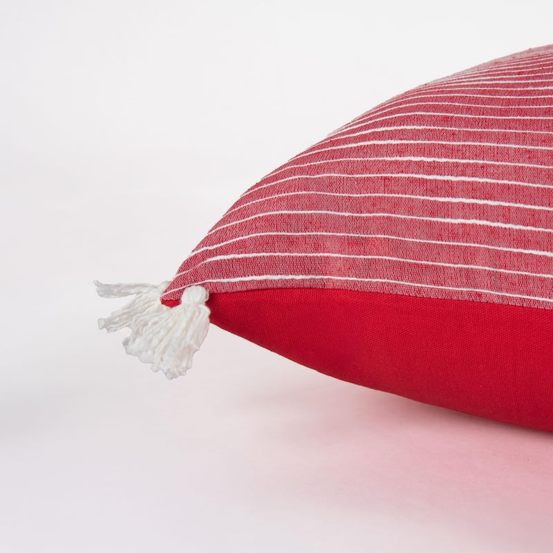 Rizzy Home Modern Woven Stripe Throw Pillow