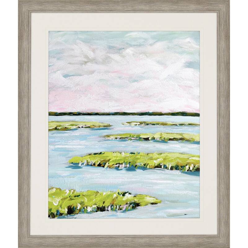 Paragon Early Morning Marsh Framed Art