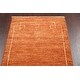 preview thumbnail 9 of 16, Oriental Abstract Modern Gabbeh Kashkoli Runner Rug Wool Hand-knotted - 2'6" x 10'2"