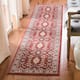 SAFAVIEH Charleston Pricilla Vintage Boho Oriental Rug - 2' x 8' Runner - Red/Ivory