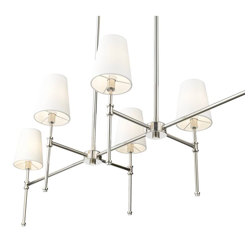 Millennium Lighting 16506 Adorra 6 Light 48" Wide Linear Chandelier