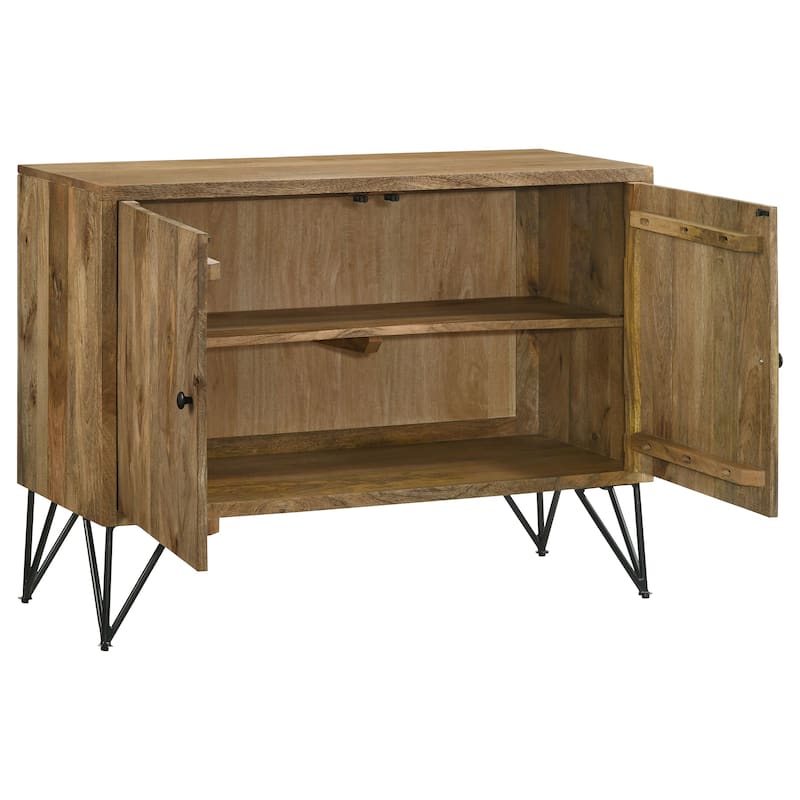 Eileen 2-door Wood Storage Accent Cabinet
