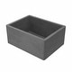 preview thumbnail 17 of 31, NativeStone Farmhouse 24" Kitchen Sink - 24" x 18" x 10.25"