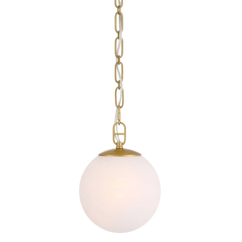 Minka Lavery 5211 Marbelle 8" Wide Mini Pendant with Etched Alabaster - Legacy Brass