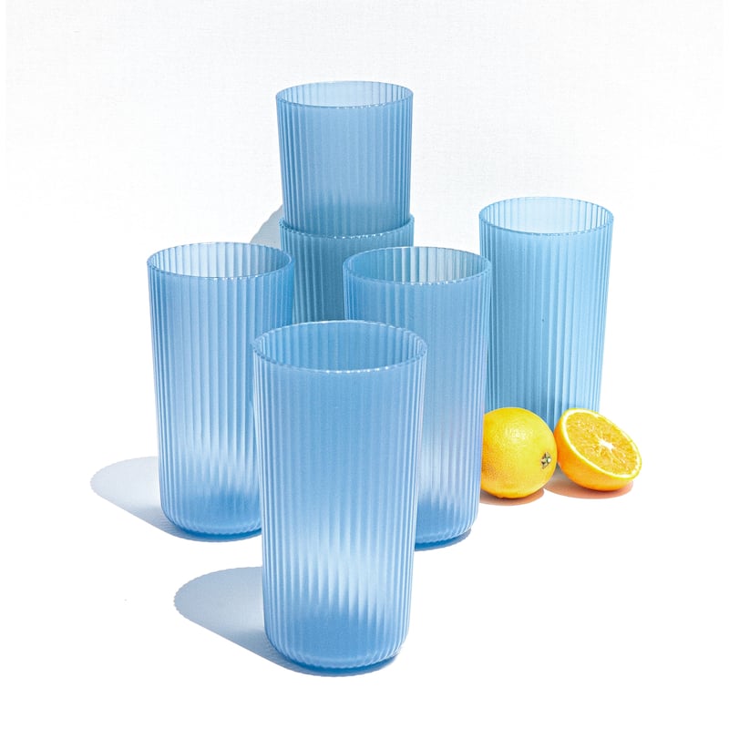 Abode Homewares Mesa PP Drinking Glass - 22 oz - Set of 6