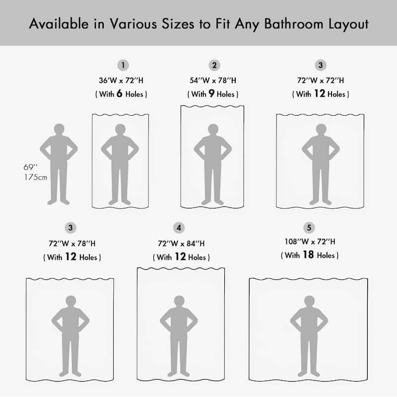 Madison Park Spa Waffle Shower Curtain with 3M Treatment