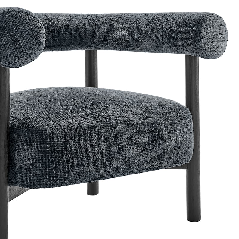 NPD Furniture Vincent Chenille Accent Arm Chair