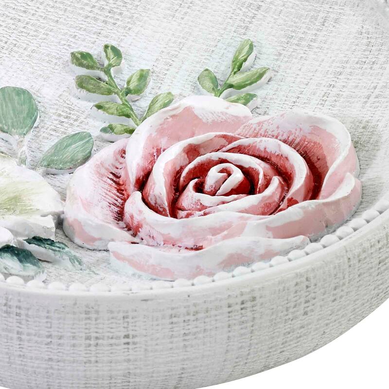 Avanti Linens Spring Garden Tray - White