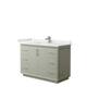 Option Light Green, Nickel Trim, White Quartz Top