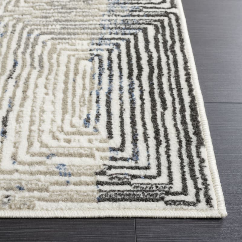 SAFAVIEH Pyramid Gunnlaug Modern Abstract Rug