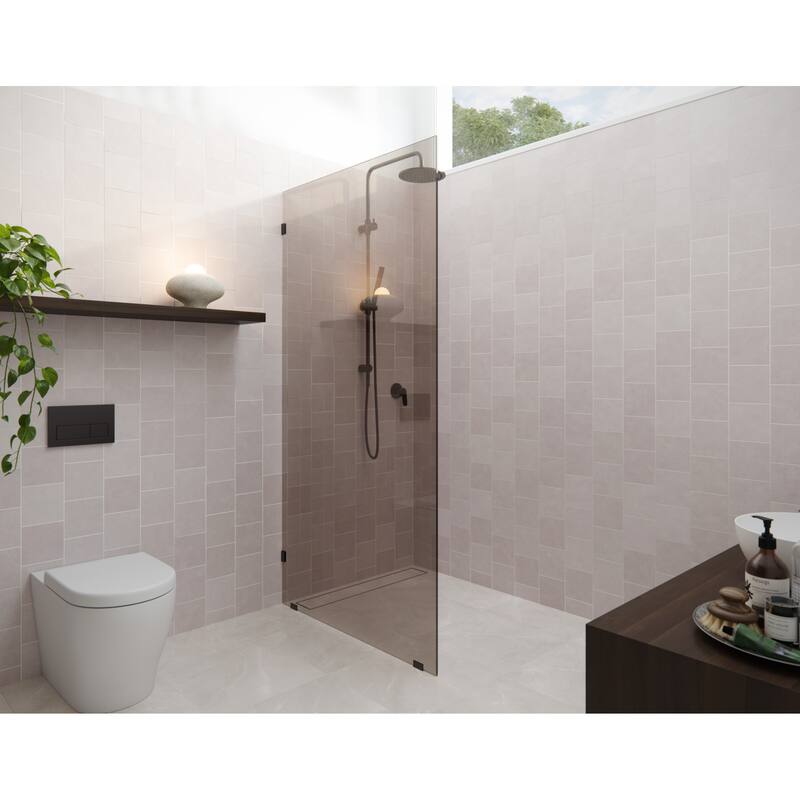 Glass Warehouse BTSFP-36 Ursa 78" High x 36" Wide Shower Screen