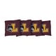 preview thumbnail 1 of 1, Loyola Chicago LUC Ramblers Red Cornhole Bags All-Weather Resin Filled