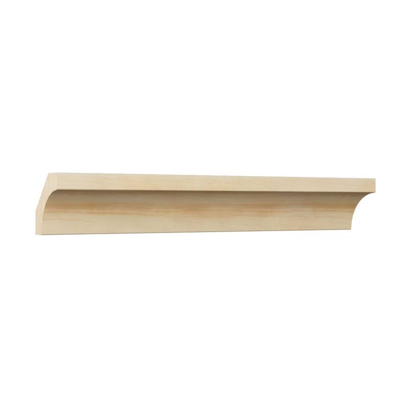 WM86 9/16-in D x 1-5/8-in W x 96-in L Americraft Solid Hardwood Stain Grade Cove Moulding