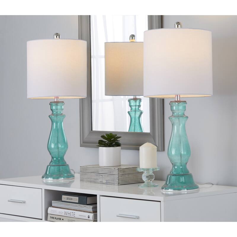 Bella 24" Glass Table Lamp (Set of 2)