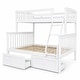 preview thumbnail 26 of 32, Somette Claire Bunk Bed with Storage Drawers, Mattress not included