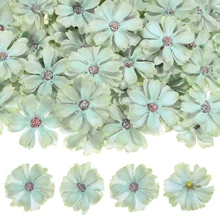 Artificial Flower Heads, Small Silk Faux Daisy Flowers for Wedding ...