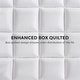 preview thumbnail 8 of 9, Madison Park Heavenly Soft Overfilled Plush Down Alt. Waterproof Mattress Pad - White