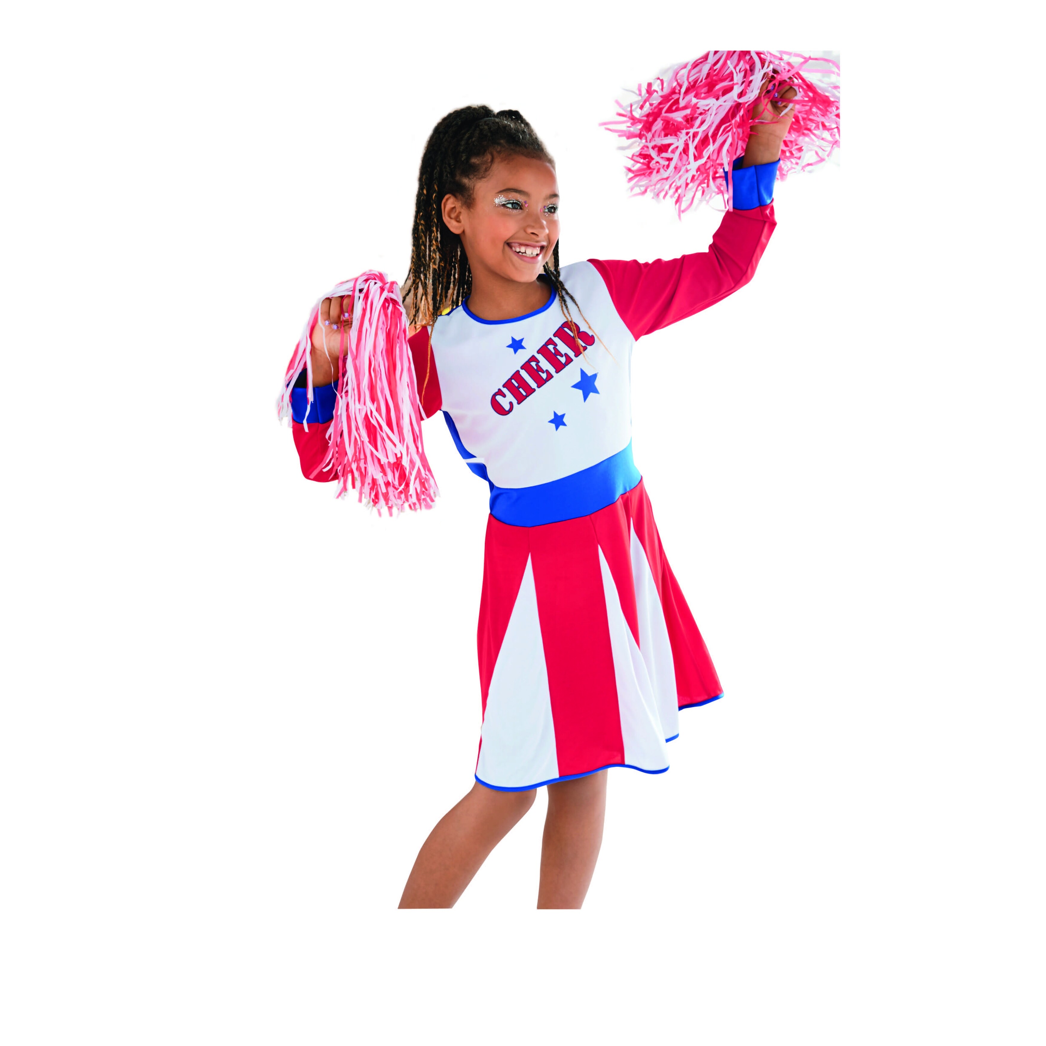 Shop Cheerleader Girl S Children S Halloween Costume 2 3 Years Small Overstock 29641140