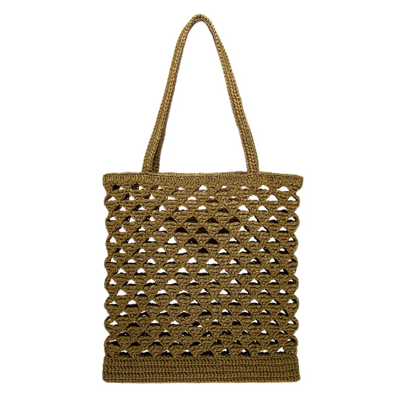 Prada Crochet Tote