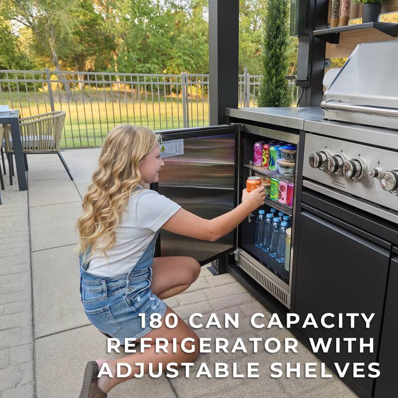 Backyard Discovery Fusion Flame 2 Outdoor Kitchen, Grill, Pizza Oven