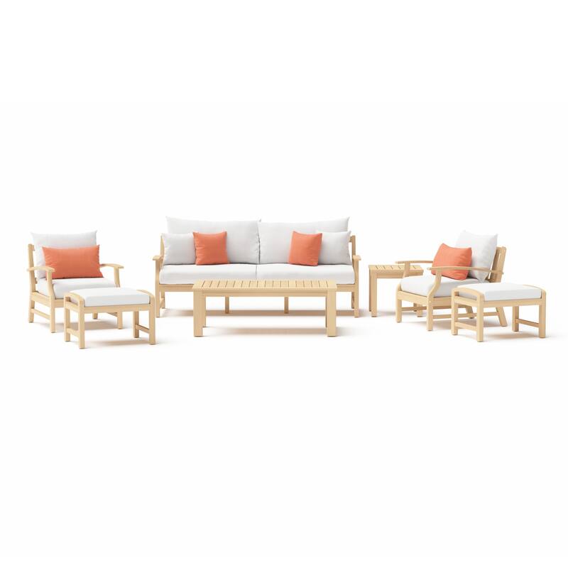 Kooper 7 Piece Sunbrella Outdoor Patio Sofa & Club Chair Set