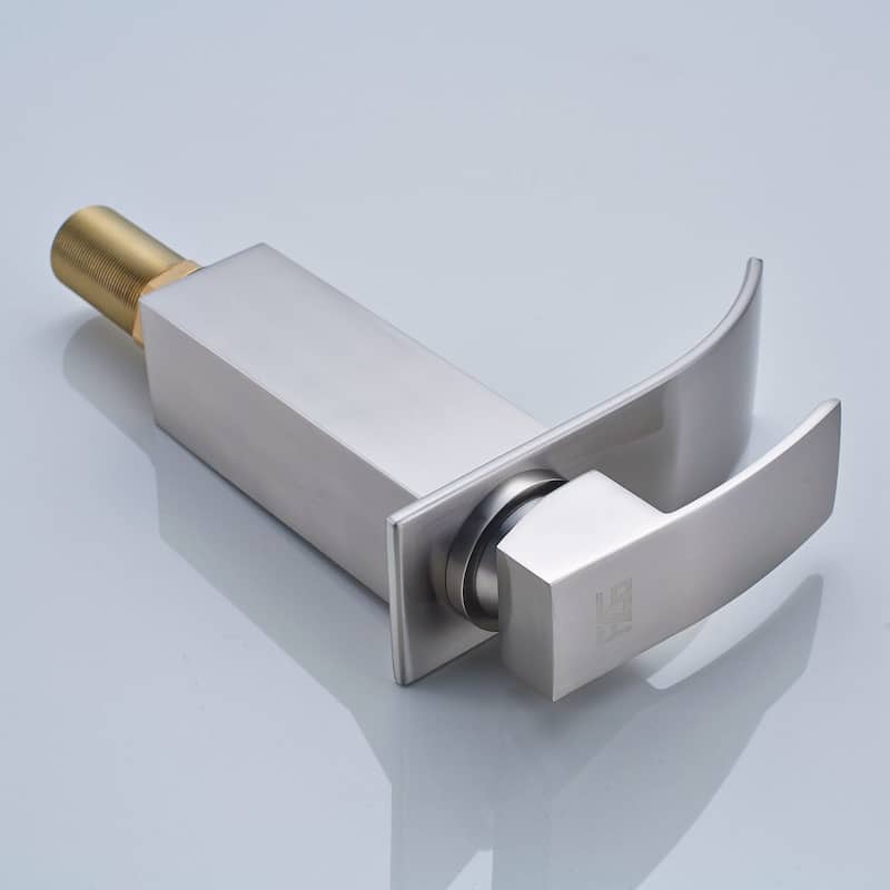 Waterfall Single Hole Bathroom Sink Faucet